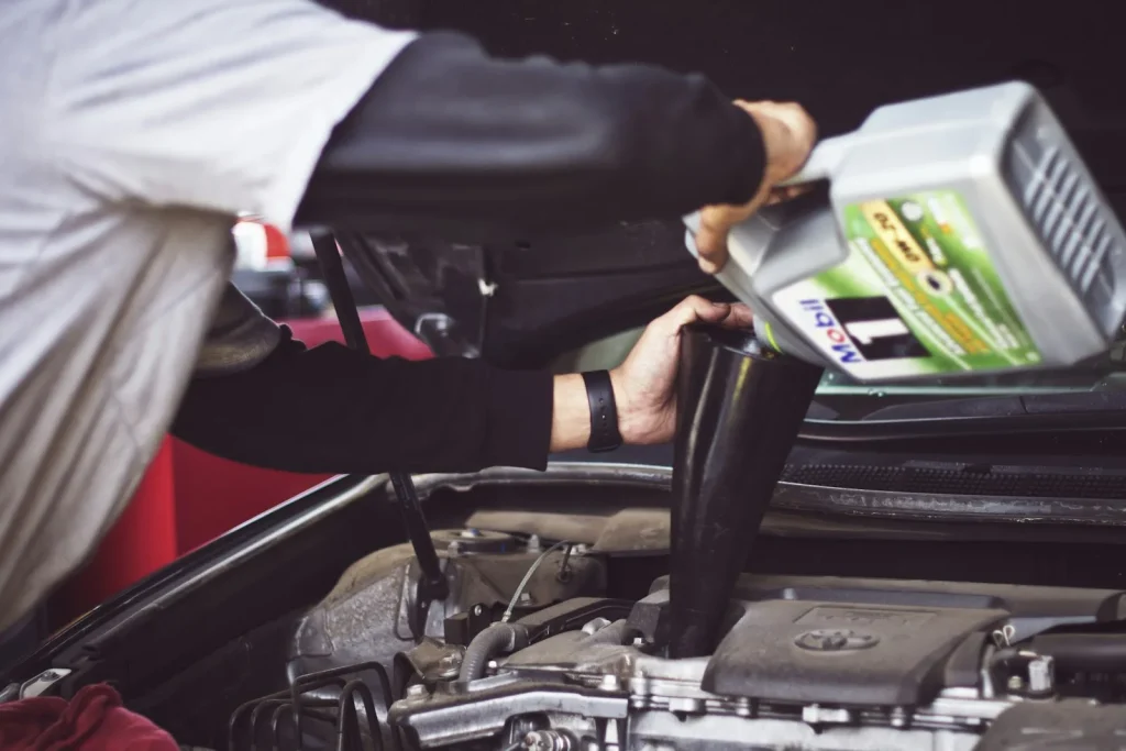 peças automotivas organizadas